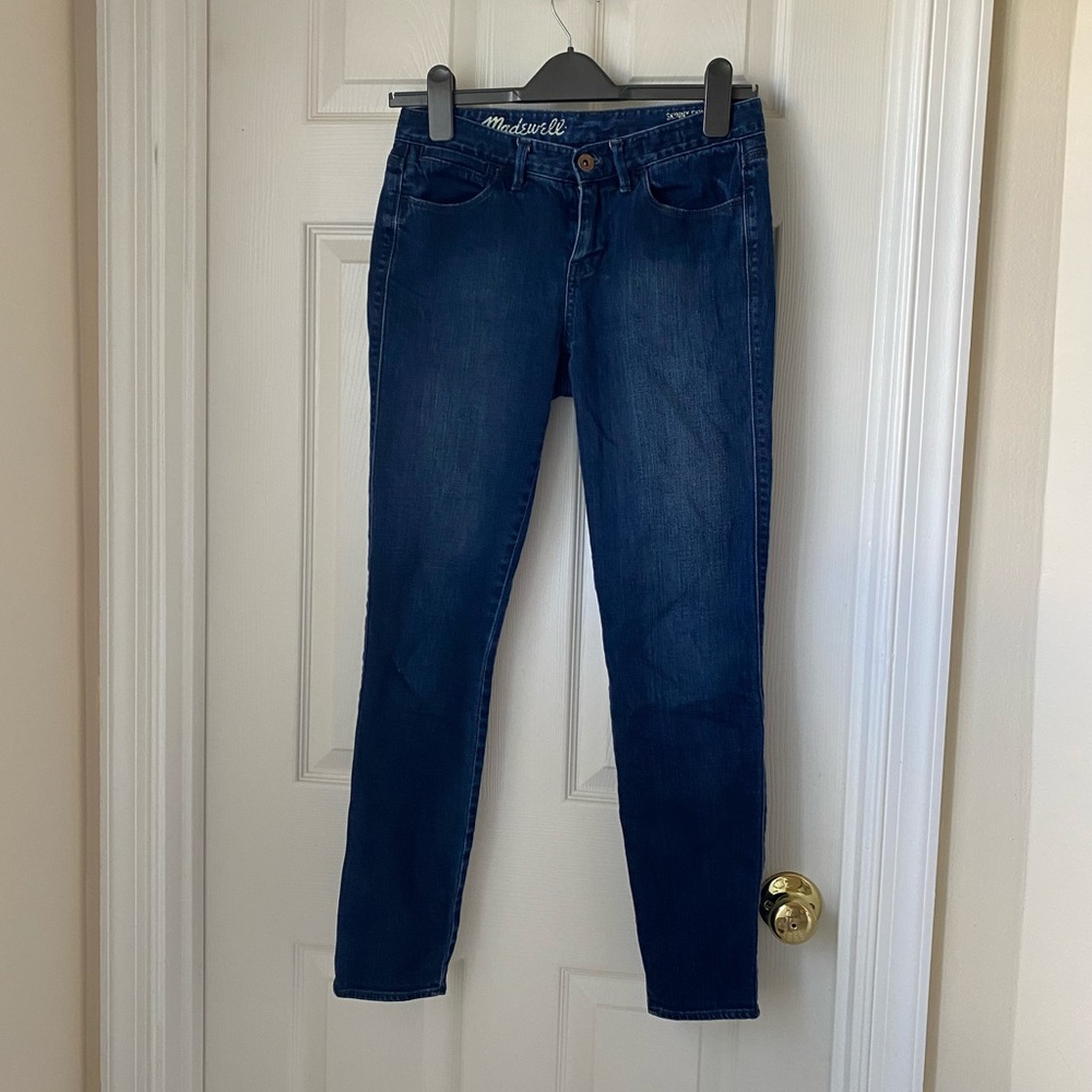 Madewell skinny skinny ankle jeans
